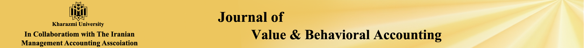 Value and Behavioral Accounting